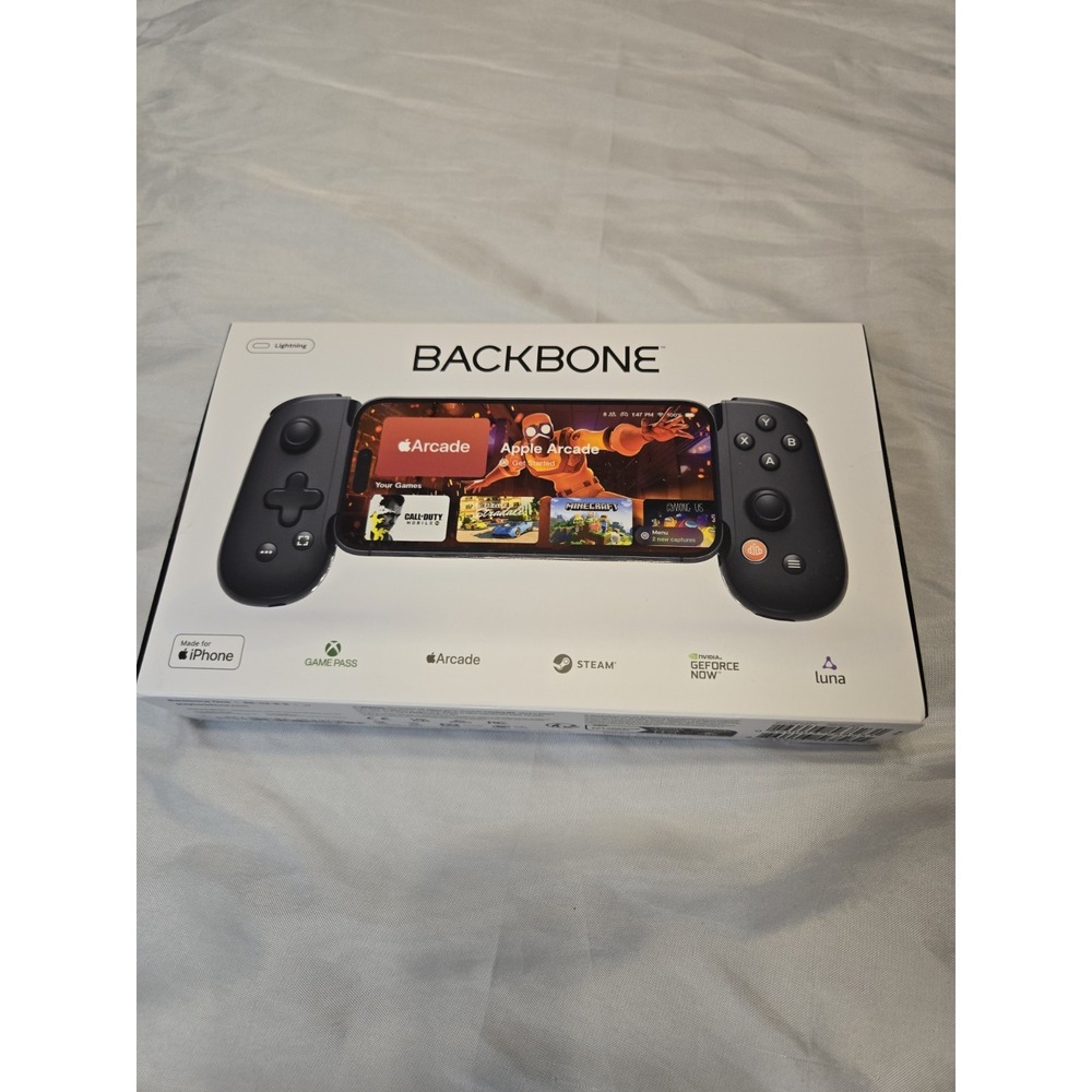 Backbone One Mobile Gaming Controller for iPhone Lightning NEW SEALED Game Pass